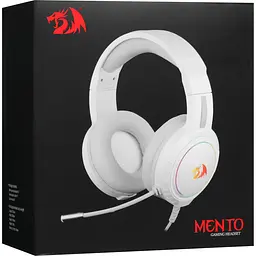 Ігрові навушники Redragon Mento USB White (70708) [150114] - мініатюра 8