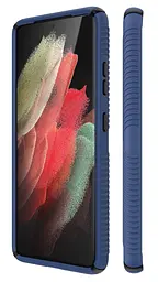 Чохол протиударний з антимікробним покриттям Speck Presidio2 Grip 139904-9128 для Samsung Galaxy S21 Ultra (6.8") Blue - мініатюра 7