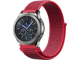 Ремінець BeCover Nylon Style for Xiaomi iMi KW66/Mi Watch Color/Haylou LS01/LS02/Haylou Smart Watch Solar LS05 Red (705885)