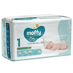 Підгузки дитячі Moffy Twin 1 (2-5 кг) 42 шт.