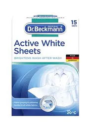 Отбеливающие салфетки для белого белья Dr. Beckmann Active White 15 шт
