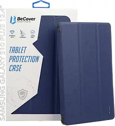 Чохол-книжка BeCover Smart Case для Samsung Galaxy Tab S10 Plus SM-X820/SM-X826 Насичено-синій (712233) - мініатюра 7