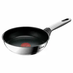 Tefal Сковорода Tefal Emotion+, 18см, нержавіюча сталь, бакеліт, чорний