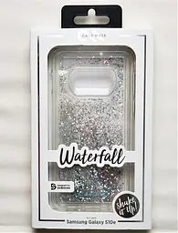 Чохол протиударний з плаваючими блискітками Case-Mate Waterfall Samsung Galaxy S10e (5.8") Iridescent - мініатюра 7