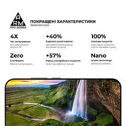 Захисне скло на Xiaomi 17T з олеофобним покриттям, Pro, повне проклеювання, антистатичний і пиловідштовхуючий шар, 9H, самоклеючеся, 2.5D, на весь екран, антистатичний клей, ArmorStandart (ARM90933) - мініатюра 5