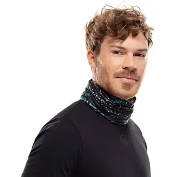 Бафф Buff COOLNET UV+ speckle black Чорний-Зелений - мініатюра 2