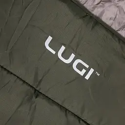 Спальний мішок Lugi з капюшоном хакі 210 x 70 см (LU-010) - мініатюра 3