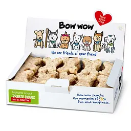 Ласощі для собак Bow wow натуральні кісточки з яловичиною та L-карнітином (30 шт/уп) box