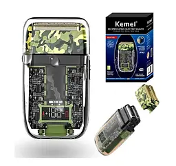 Шейвер Kemei KM-TX7 електробритва (сухе та вологе гоління) - мініатюра 4