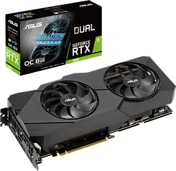 Відеокарта GeForce RTX 2080 8GB Asus Super Dual EVO OC V2 (DUAL-RTX2080S-O8G-EVO-V2) Б/В