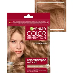 Крем-фарба для волосся Garnier Color Shampoo Retouch без аміаку Блонд 7.0, 20 мл - мініатюра 2