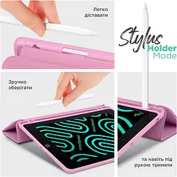 Чохол-книжка ArmorStandart Smart Fold Pen для Lenovo Idea Tab Pink (ARM89519) [157299] - мініатюра 6