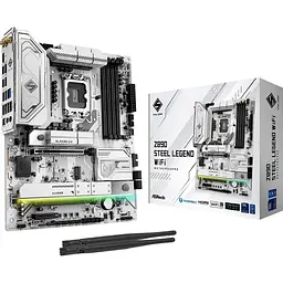 Материнська плата AsRock Z890 STEEL LEGEND WIFI (Z890 STEEL LEGEND WIFI) (Socket 1851, Intel Z890, ATX) - мініатюра 6