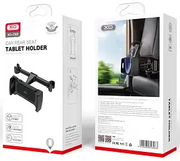 Автотримач XO C93 Car Rear Pillow holder Чорний - мініатюра 2