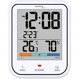 Термогігрометр Technoline WT380 White (WT380)