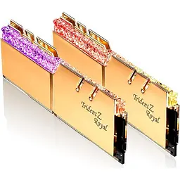 Модуль пам'яті DDR4 G.Skill Trident Z Royal 2x16GB 3600MHz [F4-3600C16D-32GTRGC] [105080] - мініатюра 3