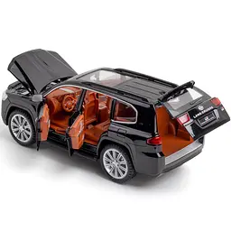 Колекційна металева модель автомобіля АвтоЕксперт Toyota Land Cruiser 300 GR Sport з інерцією, світлом та звуком 1:24 - мініатюра 10