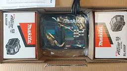 Набір акумуляторів BL4050F (2 шт) та зарядний пристрій для продукції Makita XGT (1911V6-0) - мініатюра 4