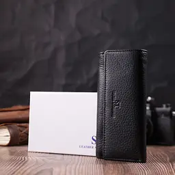 Шкіряна ключниця ST Leather 14,7х7,5х1,5 см acs0028334 - мініатюра 8