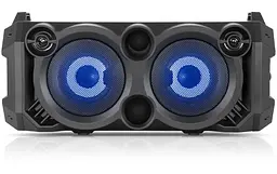 Портативна колонка бумбокс REAL-EL RX751 Boombox 36W Bluetooth TWS, Караоке, RGB, Чорний - мініатюра 3