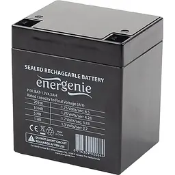 Акумулятор EnerGenie AGM 12V (12V/4.5Ah/54Wh) (BAT-12V4.5AH) [112463]