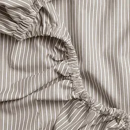 Простирадло на резинці з вареної бавовни 140х200 CASHMERE STRIPE COSAS (2200000049544) - мініатюра 5