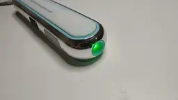 Ліхтар лазер 1913+COB (зелений промінь) microUSB (2 режими) - мініатюра 2
