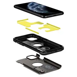 Чохол протиударний із підставкою Spigen Tough Armor XP для iPhone 11 Pro (5.8") Gun Metal - мініатюра 8