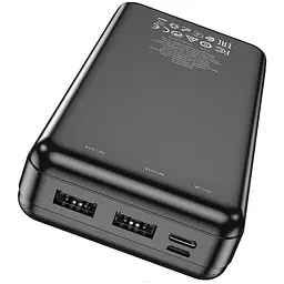 Портативна батарея Hoco J91A 20000 mAh Black - мініатюра 2