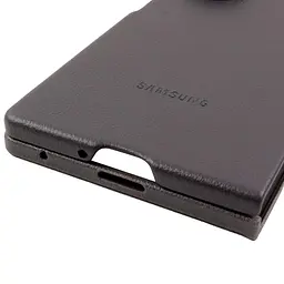 Шкіряний чохол Leather Case (AAA) для Samsung Galaxy Z Fold7 Gray - мініатюра 5