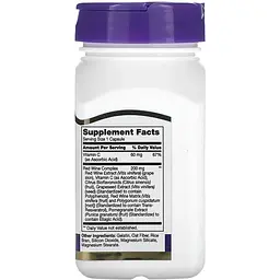 Дієтична добавка Resveratrol Red Wine Extract  90 капсул - мініатюра 2