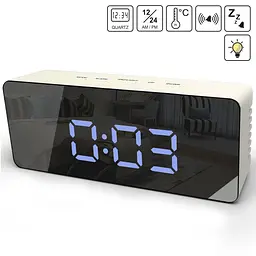 Годинник настільний Technoline WT475 White/Black Mirror (WT475) - мініатюра 2
