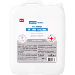 antybakterialna-pina-dlia-ruk-touch-protect-iony-sribla-ta-d-pantenol-5-l