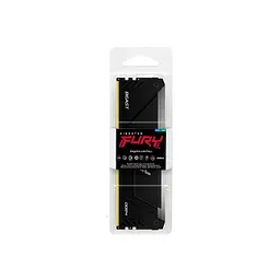 Модуль пам'яті для комп'ютера DDR4 32GB 3600 MHz Fury Beast RGB Kingston Fury (ex.HyperX) (KF436C18BB2A/32) - мініатюра 5