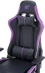 Геймерське крісло GT Racer чорне з фіолетовим (X-2528 Black/Purple) - мініатюра 9