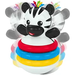Іграшка-пірамідка Baby Einstein Stack & Wobble Zen Teether Toy розвиваюча (16709) - мініатюра 3