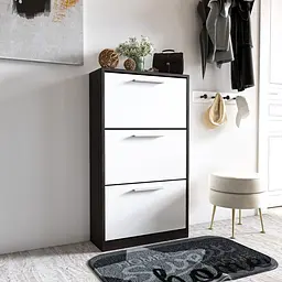 Тумба для взуття Moreli S-21 Ш590/В120 см/Г280 Венге темно-білий - мініатюра 1