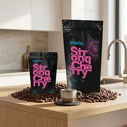 Кава в зернах NewTea Strong Cherry AA, 1 кг