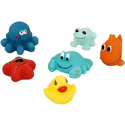 Набір іграшок для ванної Bebe Confort Splitto bath toys 6 шт. - мініатюра 2