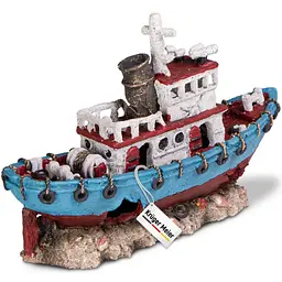 Декорація корабель Kruger Meier Shipwreck 28x9x18 см (301220) - мініатюра 4