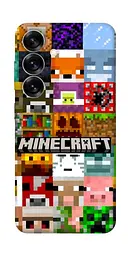 Чохол Demsky Minecraft collage для Samsung Galaxy S25