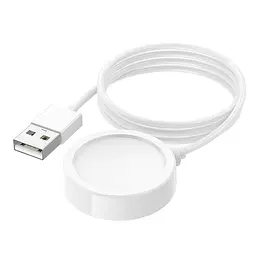 Бездротовий зарядний пристрій для смарт-годинника Hoco Y40 Smart watch charging cable Білий - мініатюра 3