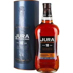 Віскі Jura 18 yo Single Malt Scotch Whisky 44% 0.7 л 
