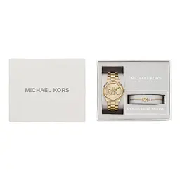 Жіночий подарунковий набір MICHAEL KORS MK1062SET Lennox (годинник + браслет) - мініатюра 2