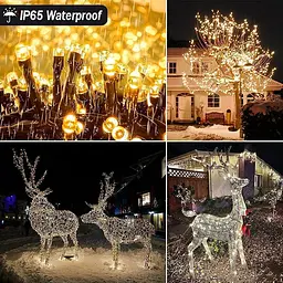 Світлодіодні гірлянди Bzavor Fairy Lights, що працюють від батарейок, 15 м - мініатюра 7