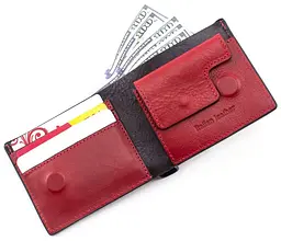 Шкіряне чоловіче портмоне GRANDE PELLE 11х9х2 см acs0027532