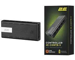 Контролер 2E GAMING CONTR-V ARGB 10 fans 4pin, SATA +5V 3pin, пульт - мініатюра 11