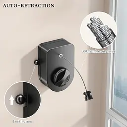 Сушка трос Wall Dryer WD-5 для білизни ∙ Надійна та зручна сушка Wall Dryer WD-5 - мініатюра 3