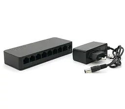Ethernet-комутатор Merlion MG-1008, 8 портів, DC 5 В, 1000 Мбіт/с - мініатюра 5
