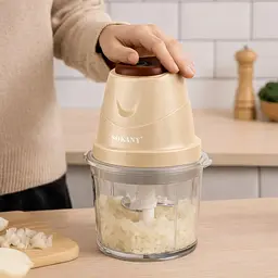 Подрібнювач кухонний SOKANY SK-06009, 0.7 л, 250вт - мініатюра 3